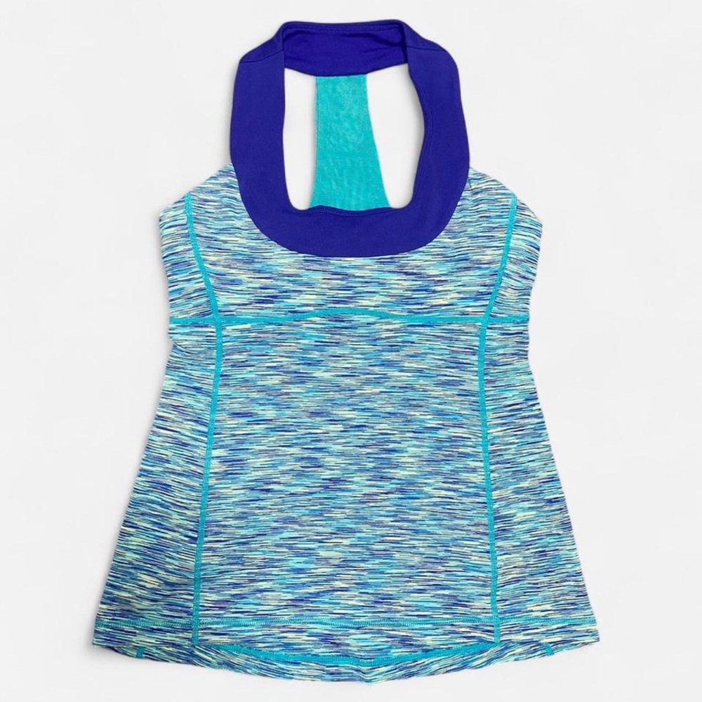 Lululemon Women’s Scoop Neck Space Dye Tan Top - Size 6